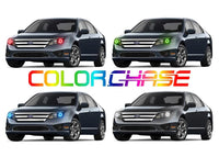 Ford Fusion ColorChase LED Halo Headlight Kit 2010-2012