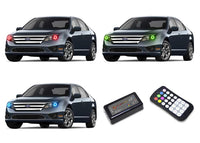 Ford Fusion V.3 Fusion Color Change LED Halo Headlight Kit 2010-2012