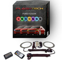 Ford Fusion V.3 Fusion Color Change LED Halo Headlight Kit 2013-2016