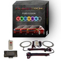 Ford Fusion V.3 Fusion Color Change LED Halo Headlight Kit 2013-2016
