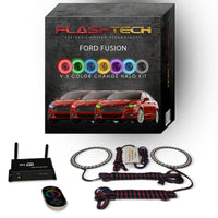 Ford Fusion V.3 Fusion Color Change LED Halo Headlight Kit 2013-2016