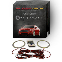 Ford Fusion White LED Halo Headlight Kit 2013-2016