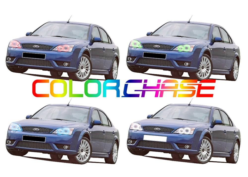 Ford Mondeo ColorChase LED Halo Headlight Kit 2000-2007