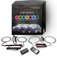 Ford Mondeo V.3 Fusion Color Change LED Halo Headlight Kit 2000-2007