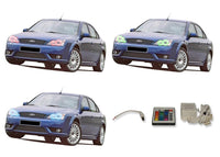 Ford Mondeo V.3 Fusion Color Change LED Halo Headlight Kit 2000-2007