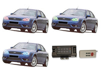 Ford Mondeo V.3 Fusion Color Change LED Halo Headlight Kit 2000-2007