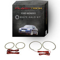 Ford Mondeo White LED Halo Headlight Kit 2000-2007