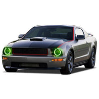 Ford Mustang ColorChase LED Halo Headlight Kit 2005-2009