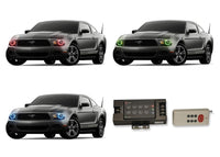 Ford Mustang V.3 Fusion Color Change LED Halo Headlight Kit 2010-2014