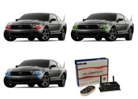 Ford Mustang V.3 Fusion Color Change LED Halo Headlight Kit 2010-2014