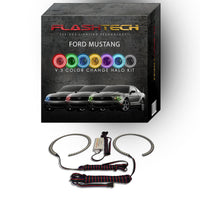 Ford Mustang V.3 Fusion Color Change LED Halo Headlight Kit 2010-2014