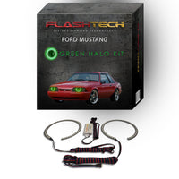 Ford Mustang V.3 Fusion Color Change LED Halo Headlight Kit 1987-1993