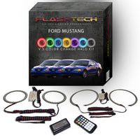 Ford Mustang V.3 Fusion Color Change LED Halo Headlight Kit 1999-2004