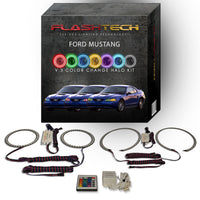 Ford Mustang V.3 Fusion Color Change LED Halo Headlight Kit 1999-2004