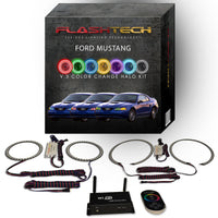 Ford Mustang V.3 Fusion Color Change LED Halo Headlight Kit 1999-2004