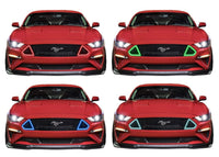Ford Mustang GT ColorFuse DRL Color Change grille LED Light RTR kit (2018 +)