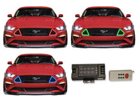 Ford Mustang GT ColorFuse DRL Color Change grille LED Light RTR kit (2018 +)