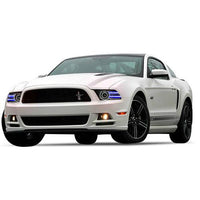 Ford Mustang Projector V.3 Fusion Color Change LED DRL Headlight Kit 2013-2014