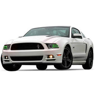 Ford Mustang Projector V.3 Fusion Color Change LED DRL Headlight Kit 2013-2014