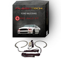 Ford Mustang Projector V.3 Fusion Color Change LED Halo Headlight Kit 2010-2014