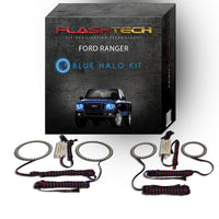 Ford Ranger V.3 Fusion Color Change LED Halo Headlight Kit 2001-2011