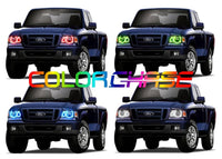 Ford Ranger ColorChase LED Halo Headlight Kit 2001-2011