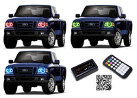 Ford Ranger V.3 Fusion Color Change LED Halo Headlight Kit 2001-2011
