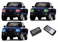 Ford Ranger V.3 Fusion Color Change LED Halo Headlight Kit 2001-2011