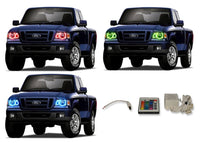 Ford Ranger V.3 Fusion Color Change LED Halo Headlight Kit 2001-2011