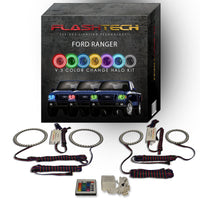 Ford Ranger V.3 Fusion Color Change LED Halo Headlight Kit 2001-2011