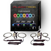 Ford Ranger V.3 Fusion Color Change LED Halo Headlight Kit 2001-2011