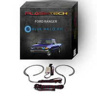 Ford Ranger V.3 Fusion Color Change LED Halo Headlight Kit 1993-1997