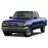 Ford Ranger ColorChase LED Halo Headlight Kit 1993-1997
