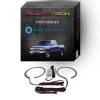 Ford Ranger V.3 Fusion Color Change LED Halo Headlight Kit 1998-2000