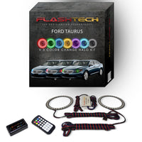 Ford Taurus V.3 Fusion Color Change LED Halo Headlight Kit 2010-2012