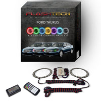 Ford Taurus V.3 Fusion Color Change LED Halo Headlight Kit 2010-2012