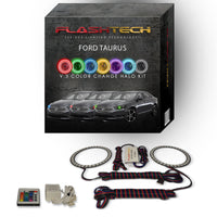 Ford Taurus V.3 Fusion Color Change LED Halo Headlight Kit 2013-2016