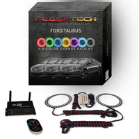 Ford Taurus V.3 Fusion Color Change LED Halo Headlight Kit 2013-2016