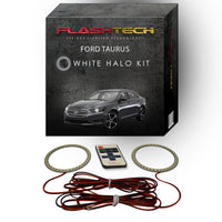 Ford Taurus White LED Halo Headlight Kit 2013-2016