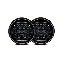 7030 7" Round Headlight Assembly - White DRL