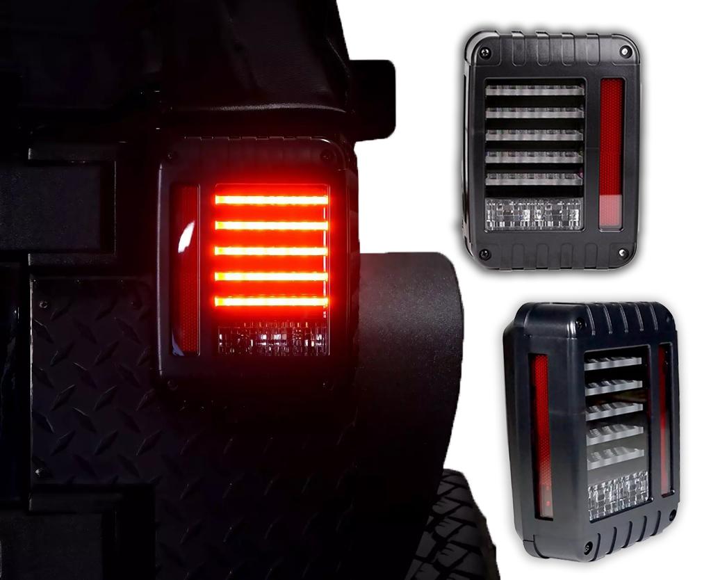 Jeep Wrangler JK LED Tailight Assembly - DS98A