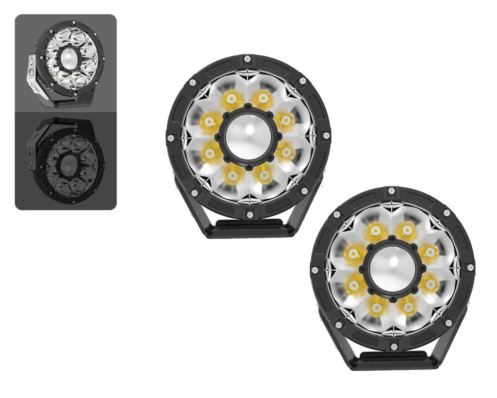 Flashtech 7" Laser Off-Road Light - Pair