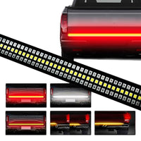 TRIPLE STACK LED Tailgate Light Bar with Sequential Amber Turn Signals