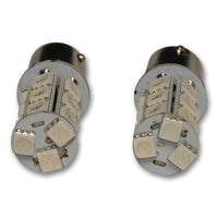 LED Exterior SMD Bulbs - 18 LED - Amber - 1156