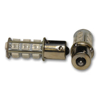 LED Exterior SMD Bulbs - 18 LED - Amber - 1156