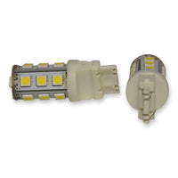 LED Exterior SMD Bulbs - 18 LED - White & Amber - 3157 - Switchback