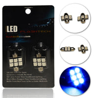 LED Interior SMD Bulbs - 6 5050 LED - 33mm