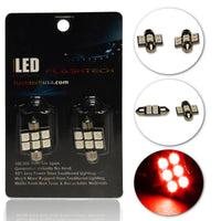 LED Interior SMD Bulbs - 6 5050 LED - 33mm