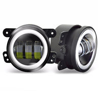 4030 4" Round LED Fog Light Assembly