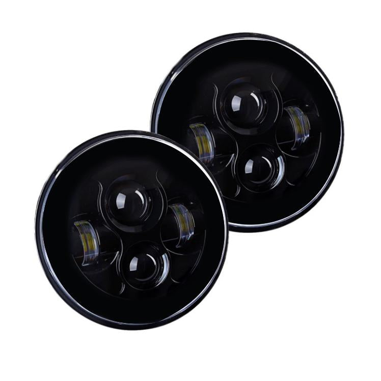 7020 7" Round Headlight Assembly